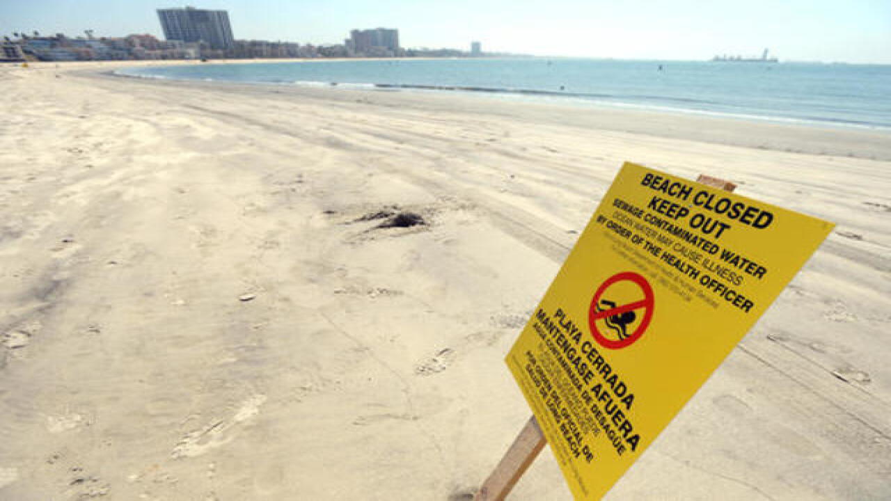 Report Sewage spill in Tijuana, Mexico, flowed north of the border for